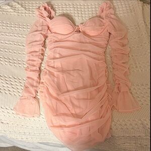 Oh Polly Blush Pink Dress